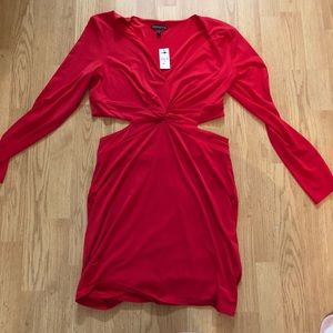 Express cut out dress